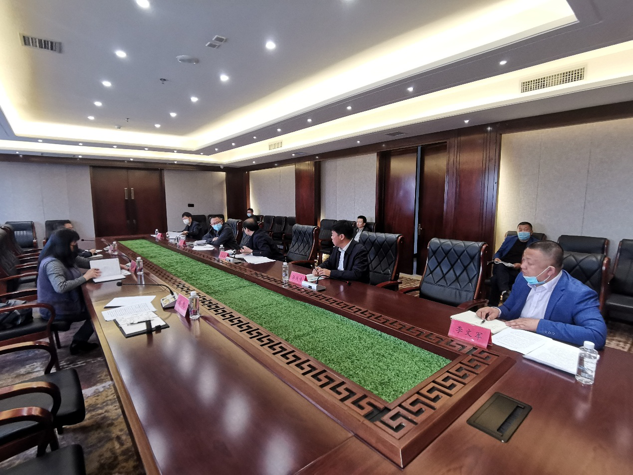 项目组与海伦市政府对接交流